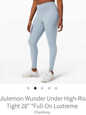 Lululemon Wunder Under Luxtreme